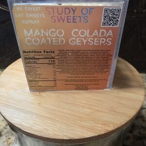 Mango Colada Coated Geysers (Gushers)